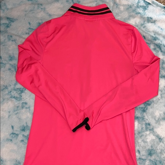 VS PINK Hot Pink Quarter ZIP - Picture 3 of 3